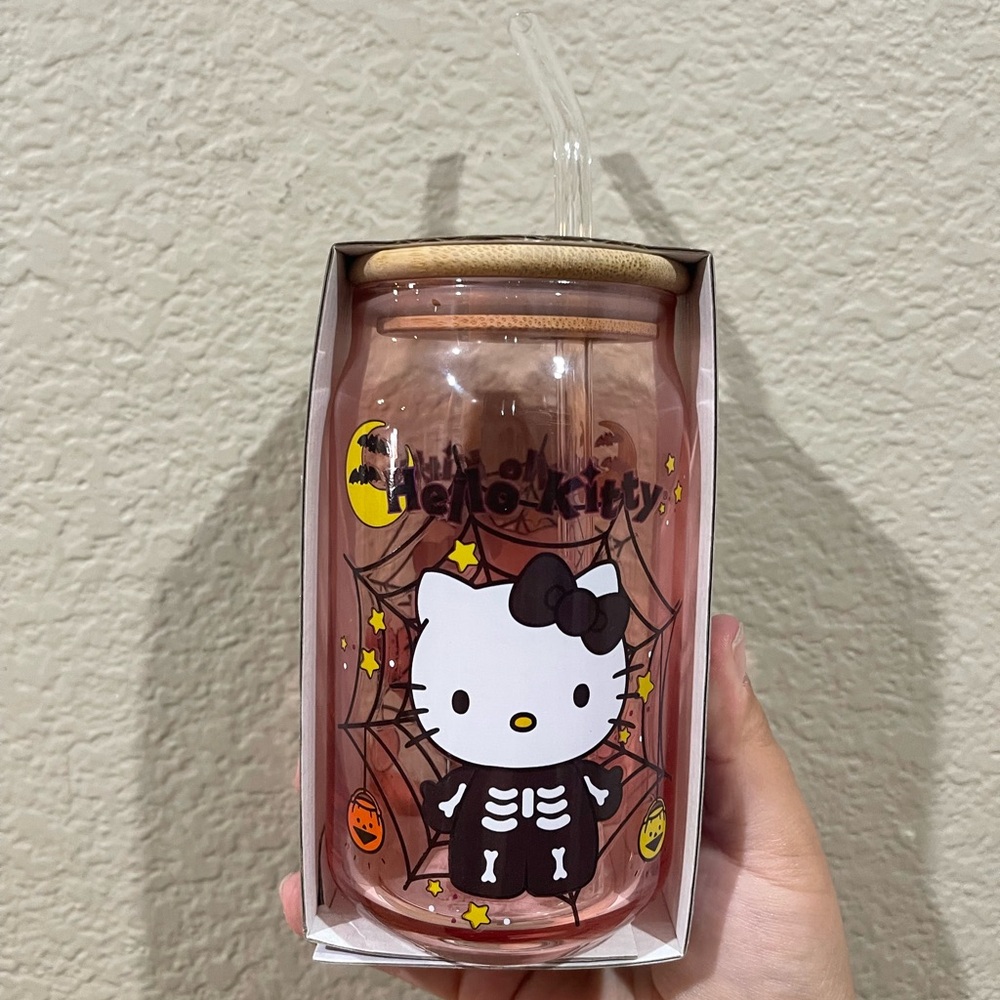 Halloween hello kitty glass tumblr